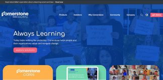 Cornerstone elearning company in the US