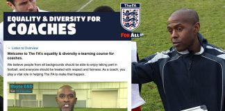 Equality and diversity training for the FA