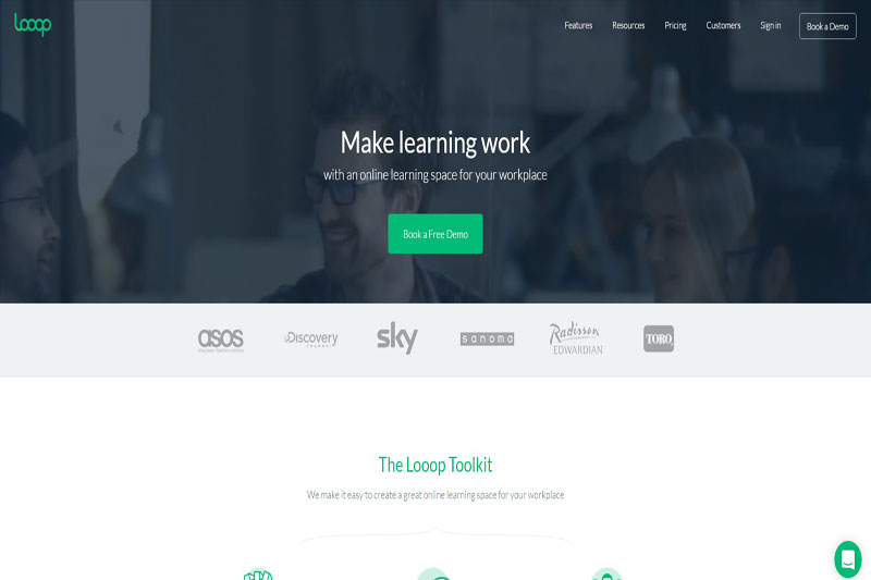 Looop learning platform