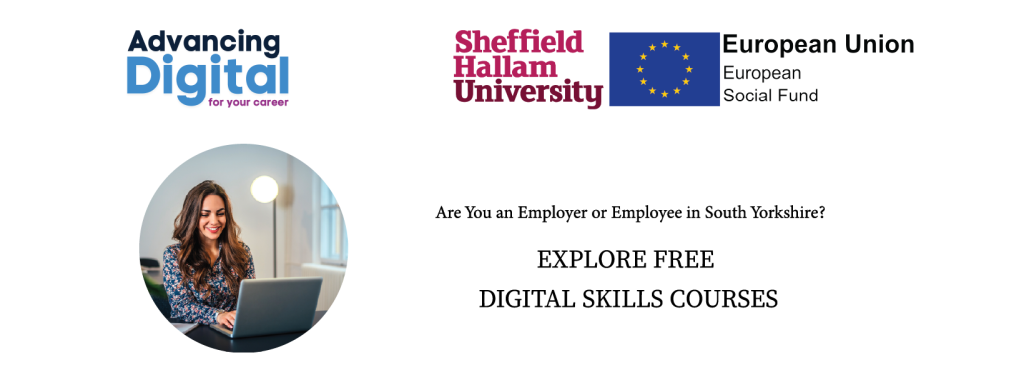 Advancing Digital free courses in South Yorkshire