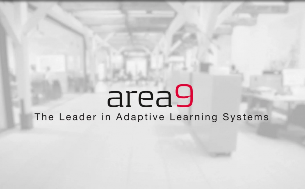 Adaptive learning solutions from Area9