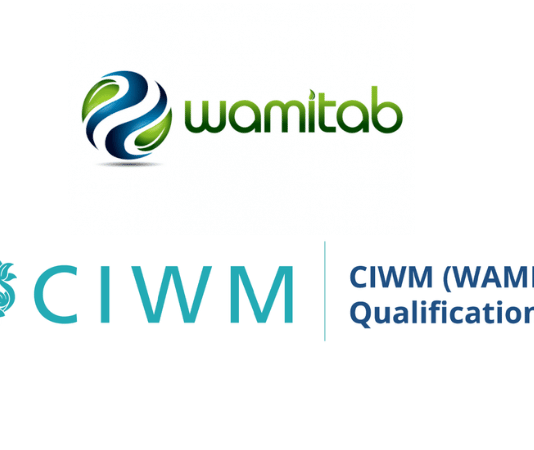 CIWM and WAMITAB logos
