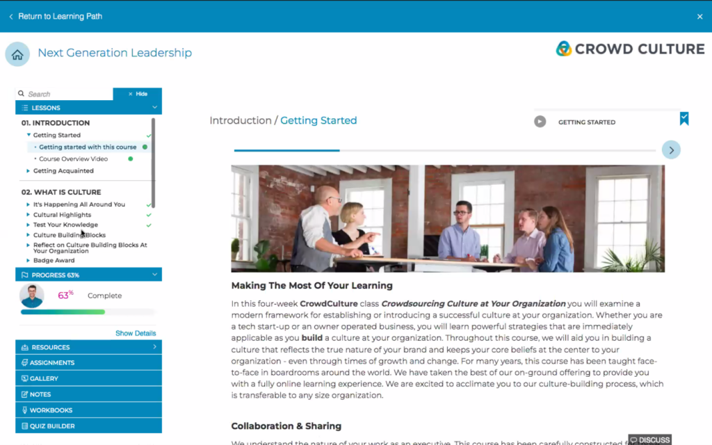 The TI elearning authoring tool